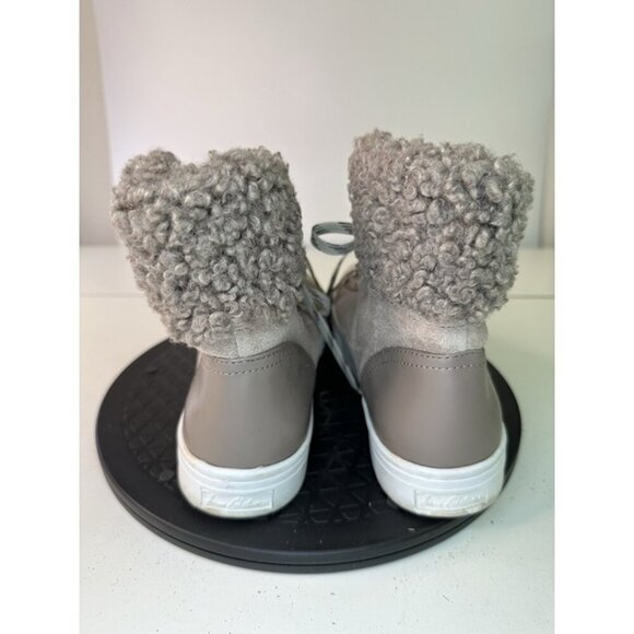 Sam Edelman Women’s Size 8.5M Luther Faux Shearling Boot Taupe - Picture 5 of 10